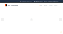 Desktop Screenshot of brandaluminium.com